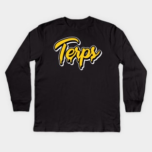 Terps 2 Kids Long Sleeve T-Shirt